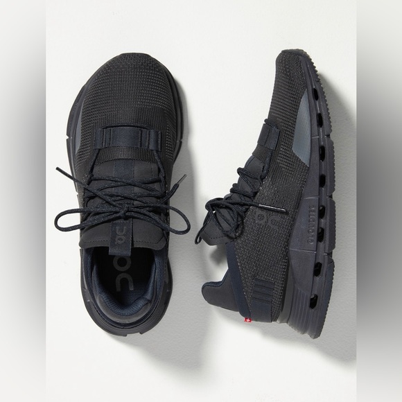 On Running Shoes - NWT On Cloud Cloudnova Sneakers in Black Eclipse 8.5